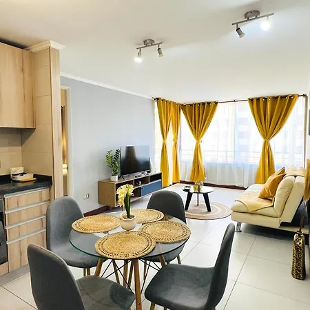 Santiago Centro, A Dos Cuadras Del Metro Santa Ana Apartment